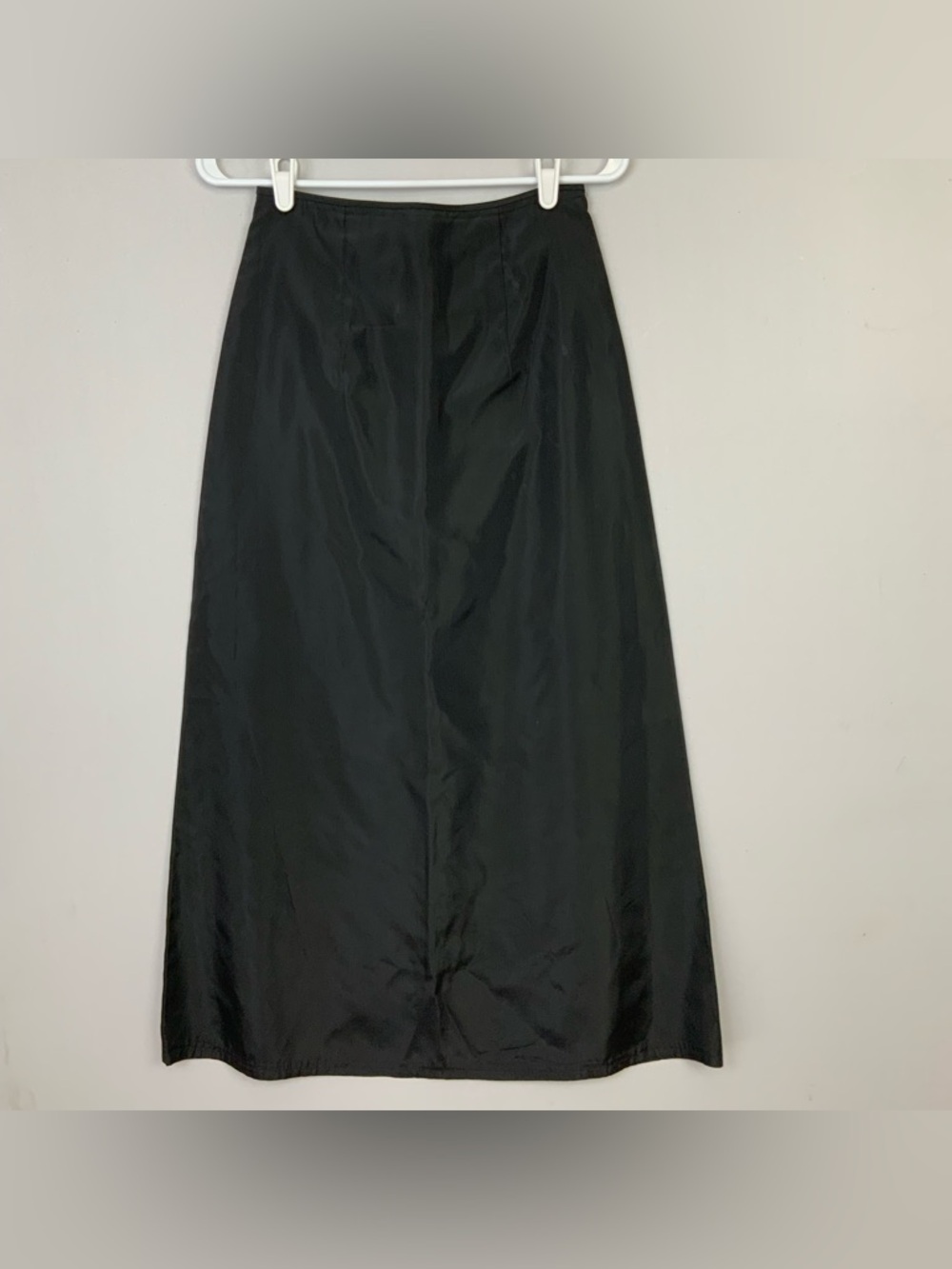 Y2K Vintage Gunne Sax Jessica McClintock Sz 3 Black Maxi Skirt Millenium 2000